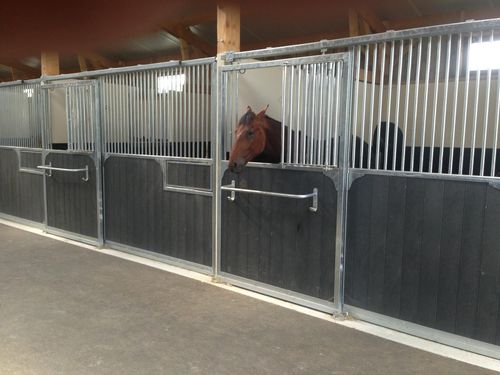 Livestock gate - 2050010 - Technibelt - stable / for horses / sliding