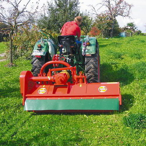 Rear-mount mulcher - SPG - AGROselection GmbH - front-mount / flail / for orchards