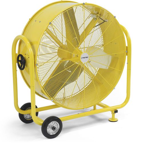 Farm building fan - TTW 25000 S - Trotec GmbH - for air circulation / mobile / galvanised steel