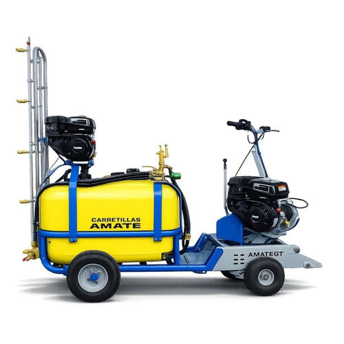 Self-propelled sprayer - MAGT03 + ACGT04 - Carretillas Amate S.L. - manual / electric / for greenhouse