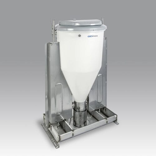 Pig hopper feeder B1 PORINOX SL plastic / multiaccess