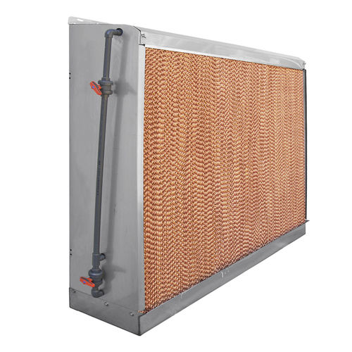 Farm building evaporative cooling pad - INT-400 - PORINOX SL