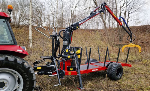 Loader wagon - FB50D - FTG | Källefall - single-axle / forestry / 5 ton