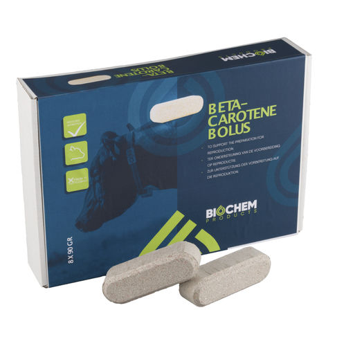 Nutrition bolus - BÈTA CAROTENE - Biochem Products - cattle / Intra-ruminal / with trace elements