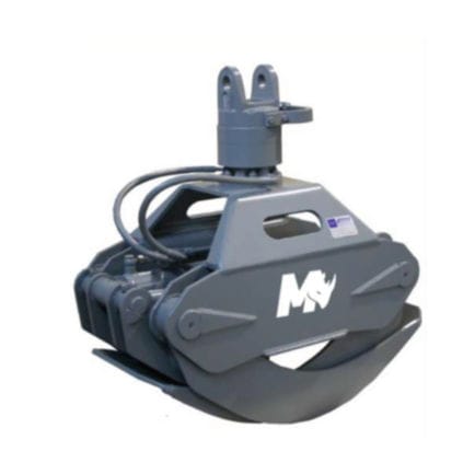 Agricultural log grapple - LGE550 - Mazio Attachments - forestry / for tractors / for loaders