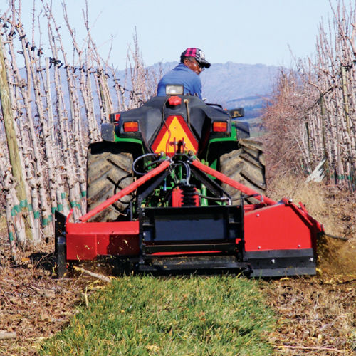 Mounted mulcher - MU series - Rovic Leers - flail / vineyard / PTO-driven