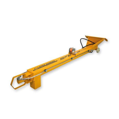 Grain conveyor - SFA - Lopez Garrido - belt / screw / height-adjustable