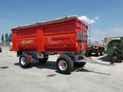 Dump trailer - R-MAX series - Santamaria Merino - tipping / 2-axle / agricultural