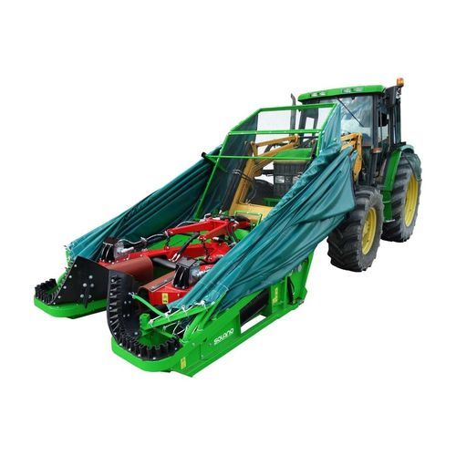 Nuts tree shaker - RD series - Solano Horizonte - mounted / with catch frame