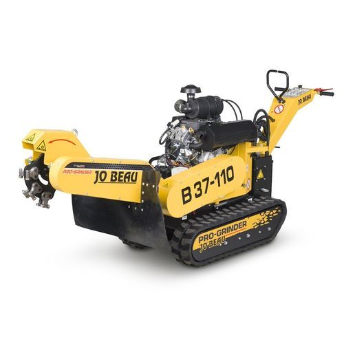 Walk-behind stump grinder - B37-110 - Jobeau - hydraulic drive