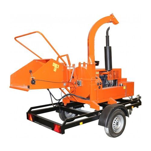 Towed wood chipper - ES70597NZR - Zeppelin Maquinaria - diesel engine