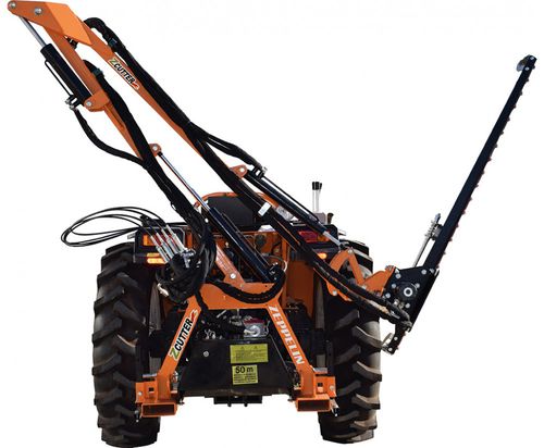 Hydraulic hedge trimmer - ZCUTTER - Zeppelin Maquinaria - mounted / for green spaces