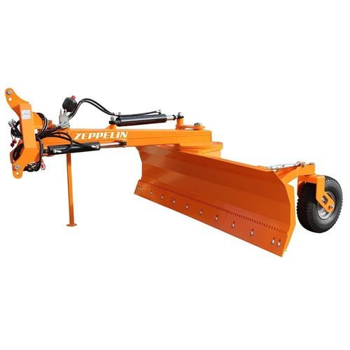 Reinforced snowplow blade - POLIDOZER - Zeppelin Maquinaria - straight / with hydraulic adjustment / on 3-point tractor front linkage