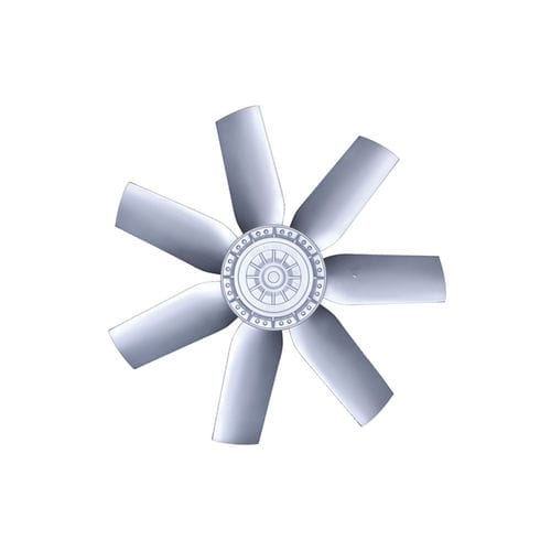 Farm building fan - FC series - Ziehl-Abegg - for air circulation / axial