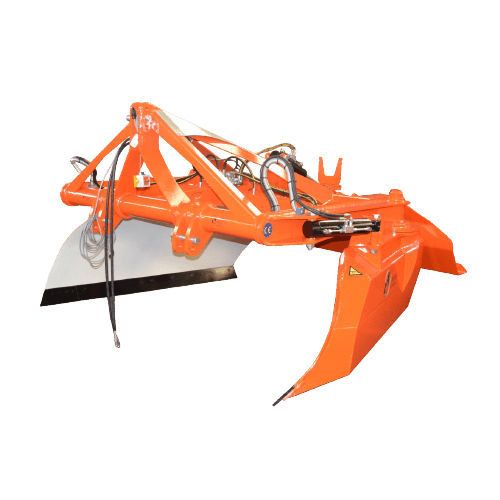 1-row bed former - ACA800 - Agrotecnica Los Antonios - for vegetables
