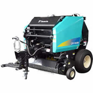 Round baler - CR series - TAKAKITA CO.,LTD. - fixed chamber