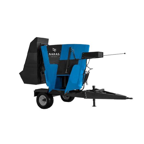 Vertical feed mixer - NFM-6  - NARAS Makina AŞ - towed / single-auger / with weighing system