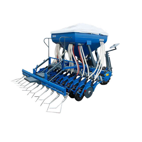 Pneumatic seed drill NSD2 Naras Machinery with disc harrow
