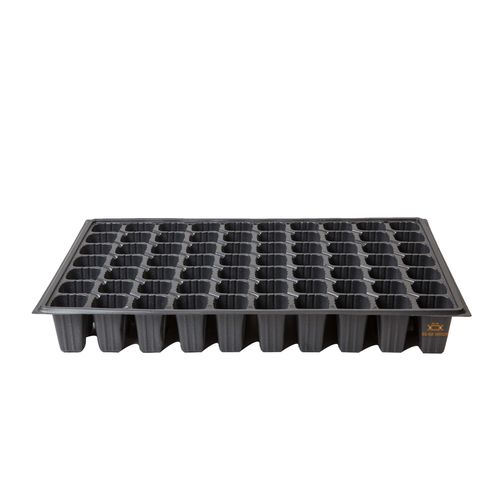 Plastic plug tray -  F70D - ÖZ-KA VAKUM PLASTİK AMBALAJ VE MAKİNA KALIP SAN.TİC.LTD.ŞTİ. - recyclable / square