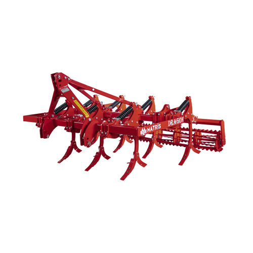 Chisel field cultivator - DRAGON - UNLU AGRIGROUP - mounted / with roller / 3-point hitch