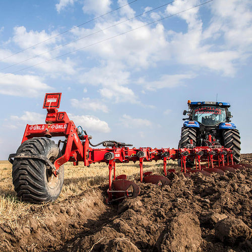 Semi-mounted plough - POLESTAR CVH - UNLU AGRIGROUP - mouldboard / 6-shank / 7-shank