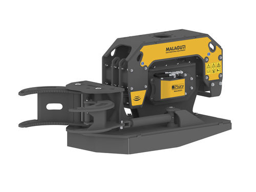 Hydraulic post driver - malaguti srl