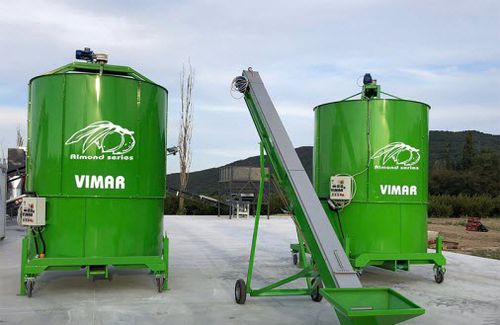 Nuts dryer - MEGA series - VIMAR EQUIPOS - on casters / wheeled