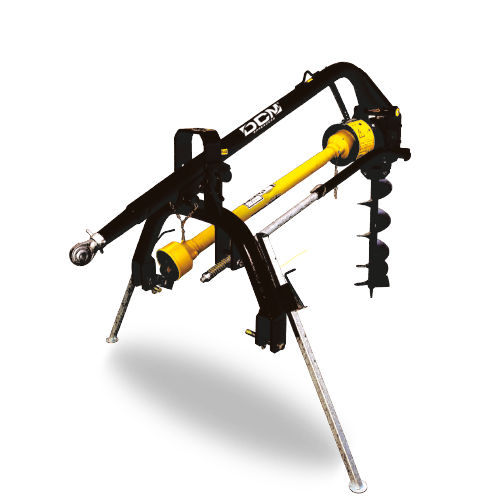 Hydraulic post hole auger C70 DCM Spreaders 3point hitch