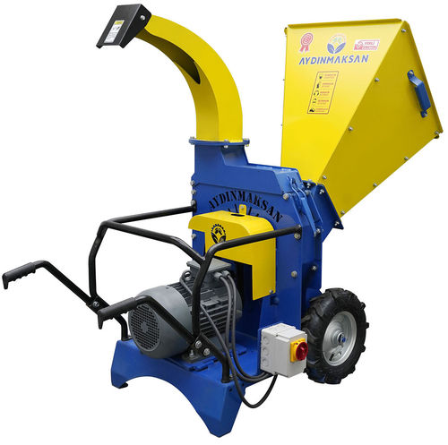 Wheeled wood chipper - MDO-015BE - OSA MAKINA SAN VE TIC LTD STI (AYDINMAKSAN) - electric
