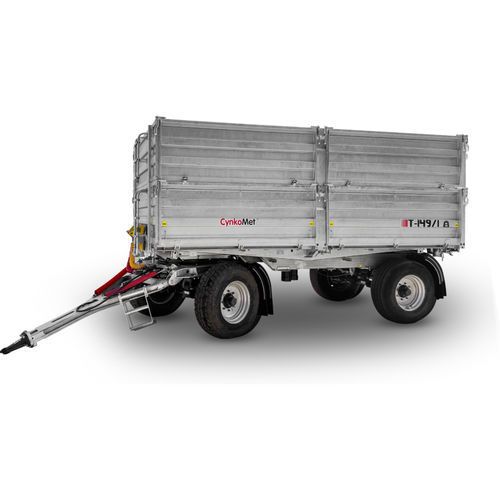 Drop-side trailer - T-149/1 - CynkoMet Sp. z o.o. - 2-axle / agricultural / 14 tons