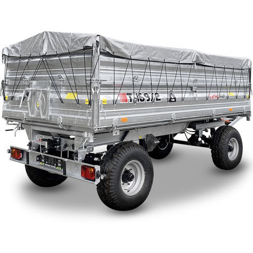 Dump trailer - T-169/2 - CynkoMet Sp. z o.o. - 2-axle / agricultural / 6 ton