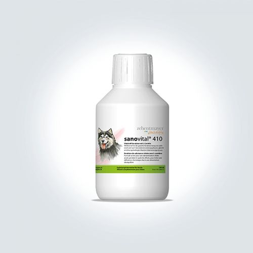 Animal feed supplement - sanovital 410 - Zehentmayer Vitalstoffe - for dogs / vitamin / liquid