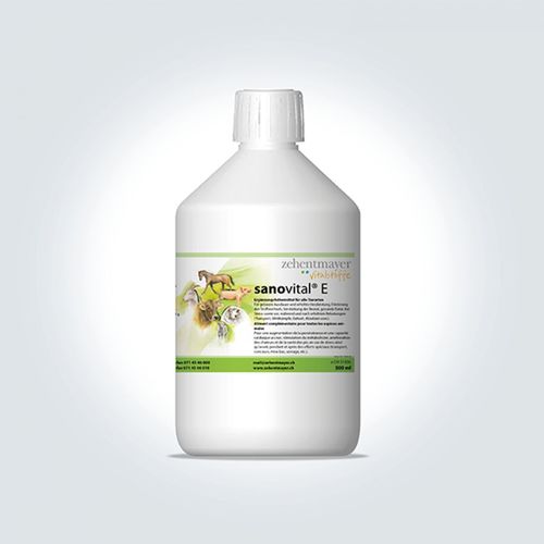 Animal feed supplement - sanovital E - Zehentmayer Vitalstoffe - for horses / sheep / goat