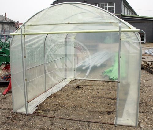 Monotunnel greenhouse - Agroservis - proizvodnja d.o.o. - gardening / steel frame / temporary