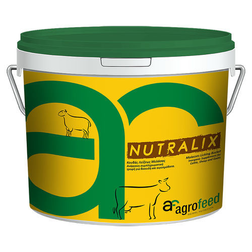 Molasses mineral bucket Nutralix Agrofeed for cattle / with trace