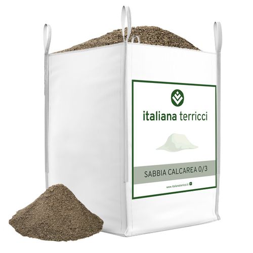 Potting soil growing medium - Calcareous - Italiana Terricci - coarse sand / bagged / loose