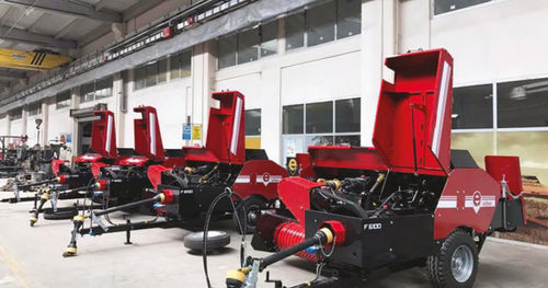 Square baler - F610, EMS 005 - AGRO TIGER - variable chamber
