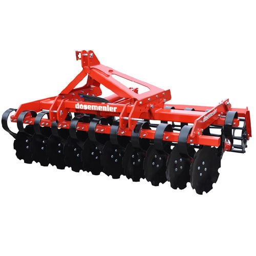 Mounted disc harrow - HALLA&Ccedil; series - Dosemenler Zir. Mak. A.S. - 3-point hitch / with roller / folding