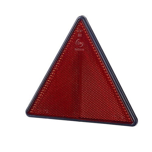 Triangular reflector - UOT 024/B - HORPOL J.I.A.T. Horeczy Sp. J. - red / screw-in / for trailers