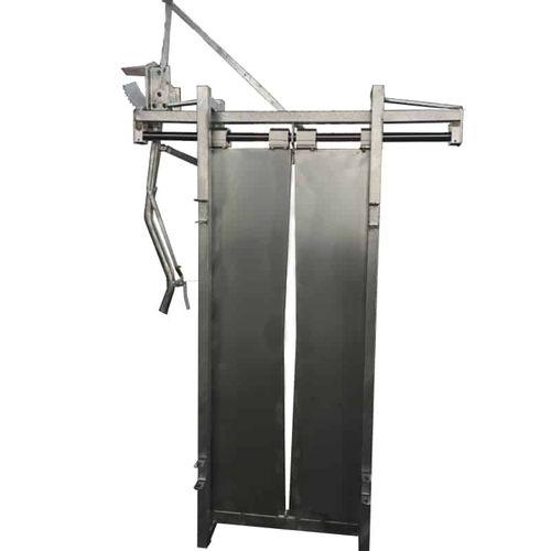 Cattle head gate - HGT01 - YYK BARN TECH LTD - manual tightening
