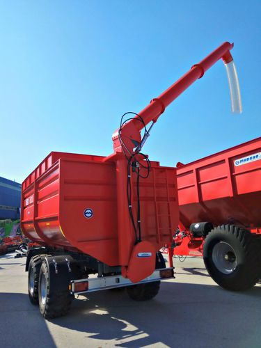 Dump trailer - TRAKIA - Madaraagro - tandem axle / agricultural / grain