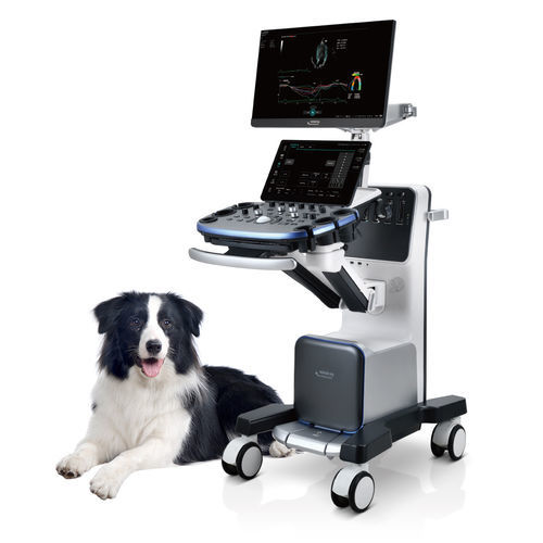 Portable, with trolley veterinary ultrasound system - Vetus 9 ...