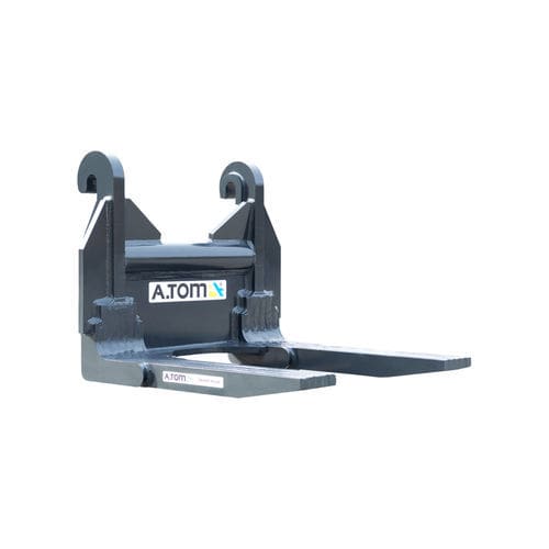 Pallet fork - 22 - A.TOM - 2-tine / with hydraulic adjustment / for loaders