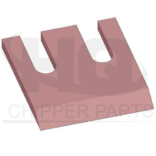 Wood chipper knife - DS073 - HQ Chipper Parts - compatible for Albach Diamant / straight / bolt-on
