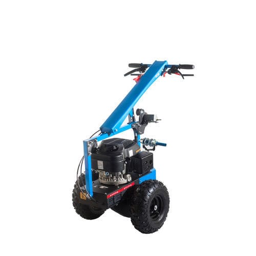 Gasoline-powered cable laying machine - Iberfence S.L. - walk-behind / robust / professional