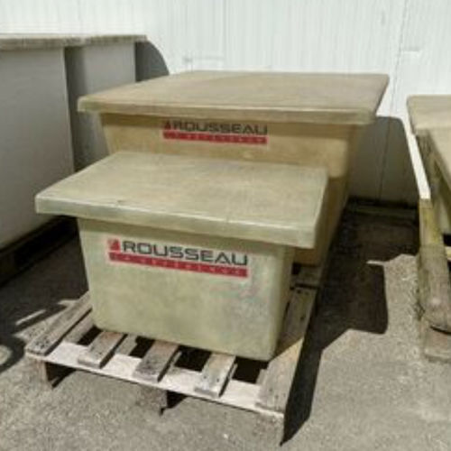 Water tank - Rousseau - fiberglass / polyester / UV-resistant