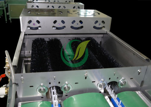 Cleaning unit with dryer - Chengdu Shengxing Poultry Machinery Co., Ltd. - egg / automatic