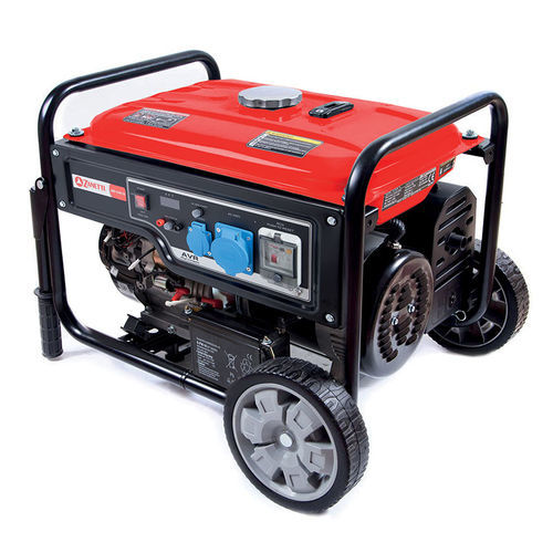 Gasoline generator set - ZBG 5500 CE - Zanetti Motori - single-phase / mobile / 50 Hz