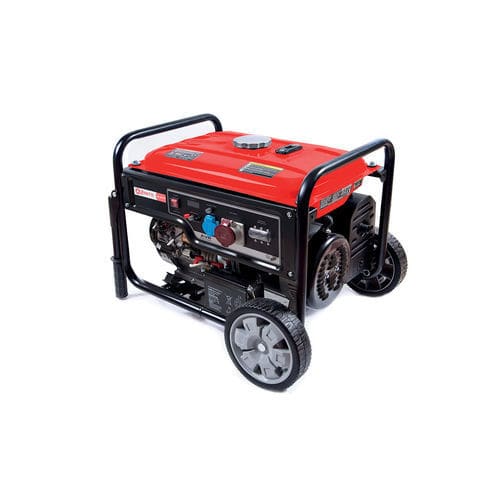 Gasoline generator set - ZBG 5500 C3E - Zanetti Motori - single-phase / mobile / 50 Hz