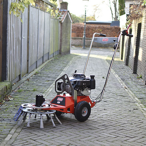 Brush weeder - MUG-C - NIMOS - mechanical / walk-behind